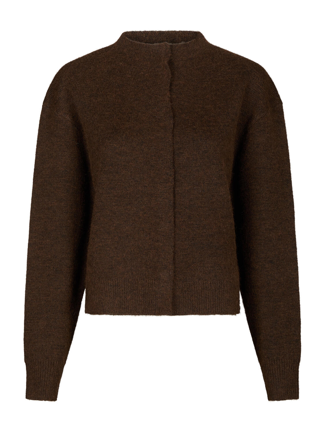 Oriana Cardigan - Brown Melange